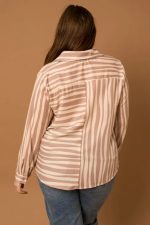 Stripped Satin Shirt - Image 2