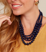 The Onyx Pearl Necklace - Image 2