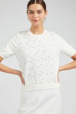 The Winter White Top CURRENT AIR