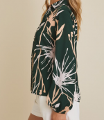 Emerald Blossom Blouse GILLI - Image 4