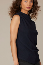 Effortless Knit Top - Stormy Blue