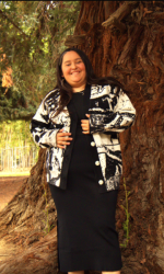 Joy Abstract Printed V-Neck Knit Cardigan - Image 3