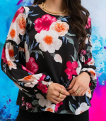 Enchanted Floral Blouse