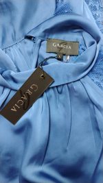 GRACIA Satin and Lace Blouse. - Image 4