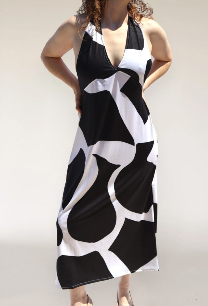 Twist Neck Maxi Dress - Image 2