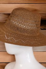 Loose Weave Straw Sun Hat - Image 2