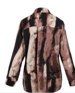 BEULAHSTYLE Abstract Printed Button Up Blouse - Image 2