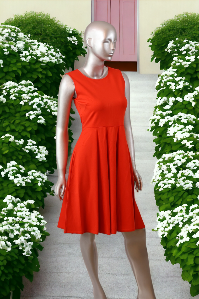 T-TAHARI GERANIUM DRESS - Image 1
