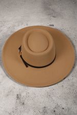 Gold Ring Buckle Bolero Hat Tan - Image 2