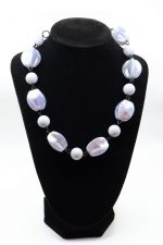 Grey Aurora Pinched Amelia Necklace - Image 2