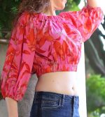 Miami Nights Off Shoulder Sleeved Top