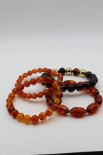 Honey Stack and Stretch Bracelet Set