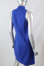 London Times Halter Twist Mock Keyhole Neck Sleeveless Back - Image 2