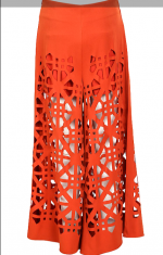 BEULAH STYLE Cutout Flare Pants - Image 2