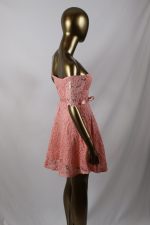 Ballerina Midi Pink Lace Dress - Image 3