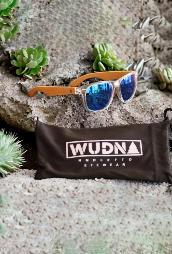 Real Beechwood Wanderer Sunglasses By Wudn - Image 1