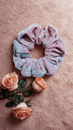 The Burnt Rose Velvet Scrunchie - Image 2