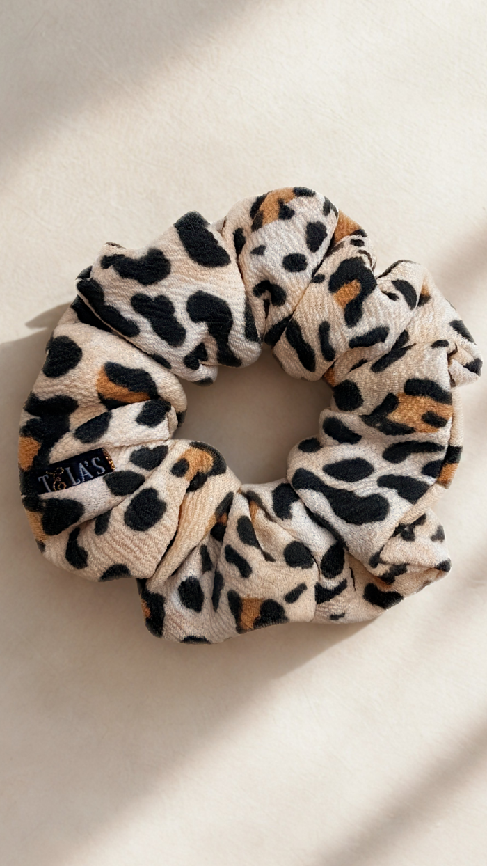 The Gilded Leopard Scrunchie - Image 1