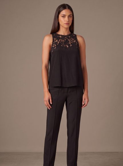 Wit & WisdomThe Aurum Draped Blouse