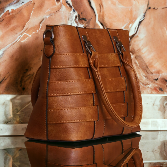 Brown Modern Purse - Image 2