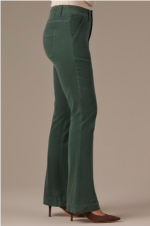 Wit & Wisdom MADISON High Rise Utility Corduroy Bootcut Pant - Dusty Spruce - Image 2