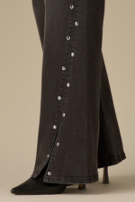 Wit & Wisdom Plus Size Sam High-Rise Wide Leg Studded Jeans with AB Solution - Image 4