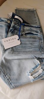 TOBI Super High Rise MOM Jean Crop - Image 2