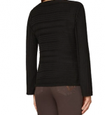 Bell Sleeve Boat Neck Top DEMOCRACY - Image 3