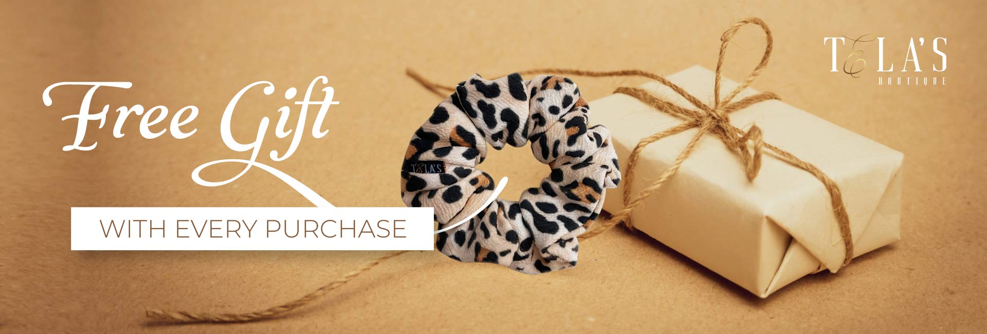 gift with your purchase of a clothing item