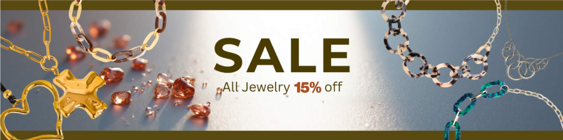 jewelry sale 15% off in visalia shop