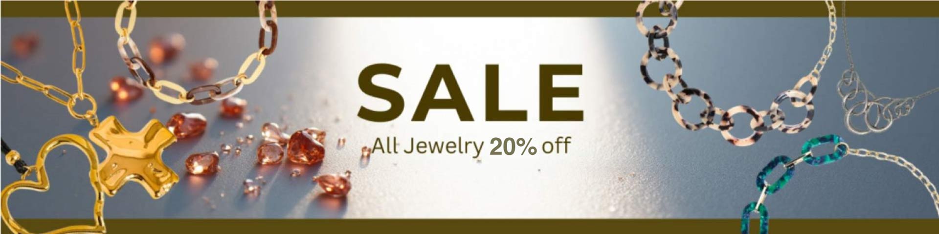 jewelry discount 20 percent