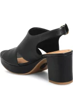 Söfft Liv Leather Slingback Sandal in Black - Image 4