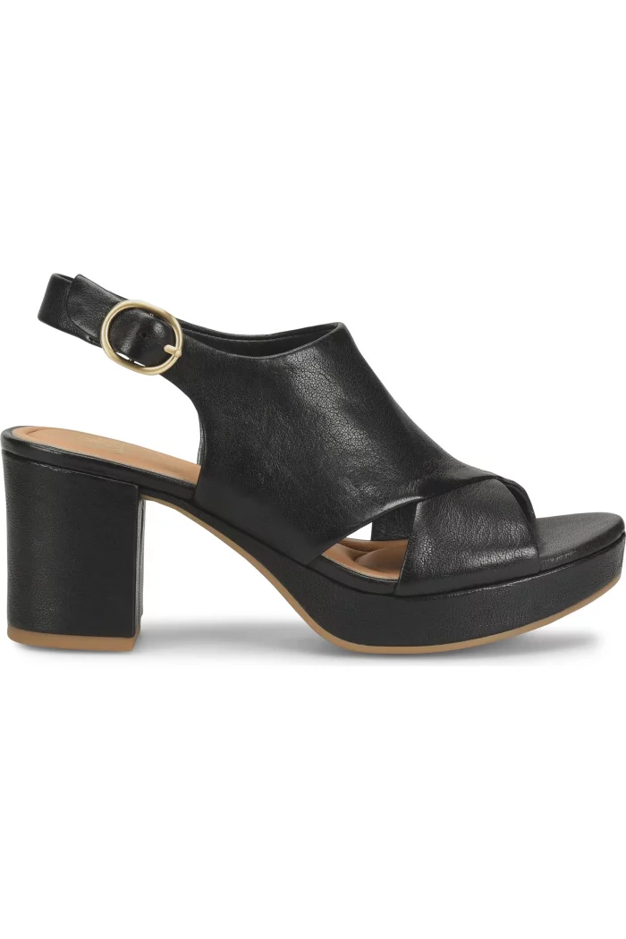 Söfft Liv Leather Slingback Sandal in Black - Image 5