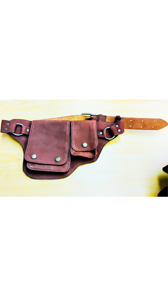 The Gilded Nomad Hip Bag - Image 1
