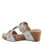 L'Artiste Pretty Petals – Hand-Painted Leather Wedge - Image 5