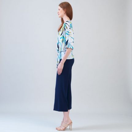 Clara Sunwoo Floral Leaves Side-Tie Tunic - Oprah’s Favorite Brand