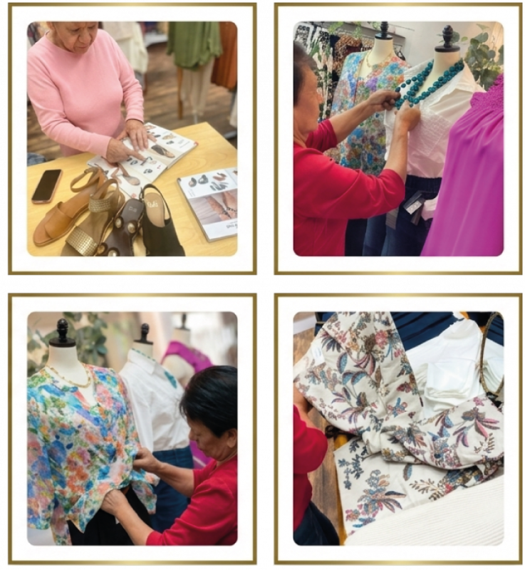 Named after our mother, Tela, our boutique is a tribute to the woman who has always been our Gold Standard