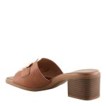 Patrizia by Spring Step Mabbitt Block Heel Slide Sandal (Camel) - Image 3