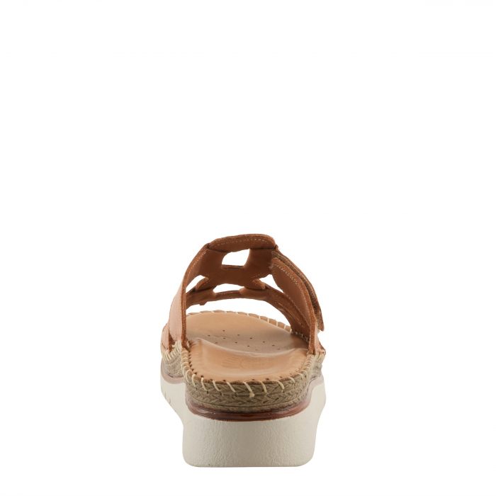 Spring Step Montera Women’s Artisan Leather Slide – Camel – Tela’s Boutique Fresno - Image 3
