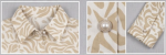 Zac & Rachel Animal Print Pearl Button Shirt (Irish Cream) - Image 3