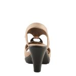 Patrizia Rola Brown Metallic T-Strap Dress Heel - Image 4