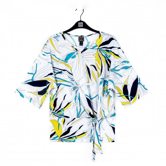 Clara Sunwoo Floral Leaves Side-Tie Tunic - Oprah’s Favorite Brand - Image 3