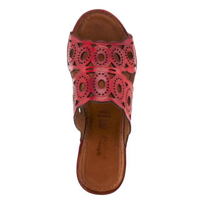 Spring Step Labarnas Women's Leather Wedge Sandal - Image 2