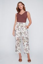Coco Y Club Tropical Palm Wide-Leg Pant – Premium Linen Blend - Image 4