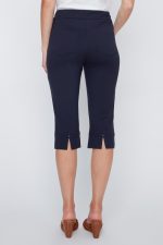 Coco Y Club "Techno-Stretch" Pull-On Capri – Navy - Image 4
