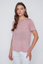 Coco Y Club "Techno-Stretch" Pull-On Capri – Pink - Image 2