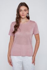 Coco Y Club "Techno-Stretch" Pull-On Capri – Pink - Image 3