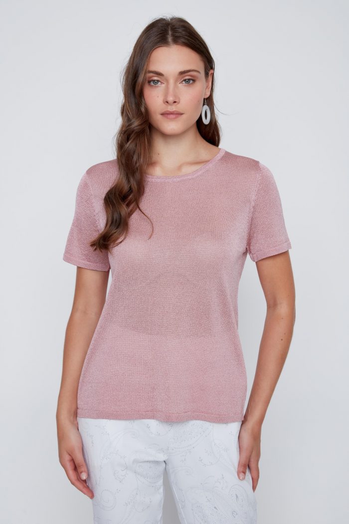 Coco Y Club "Techno-Stretch" Pull-On Capri – Pink - Image 3