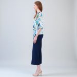 Clara Sunwoo Floral Leaves Side-Tie Tunic - Oprah’s Favorite Brand