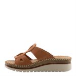 Spring Step Montera Women’s Artisan Leather Slide – Camel – Tela’s Boutique Fresno - Image 5